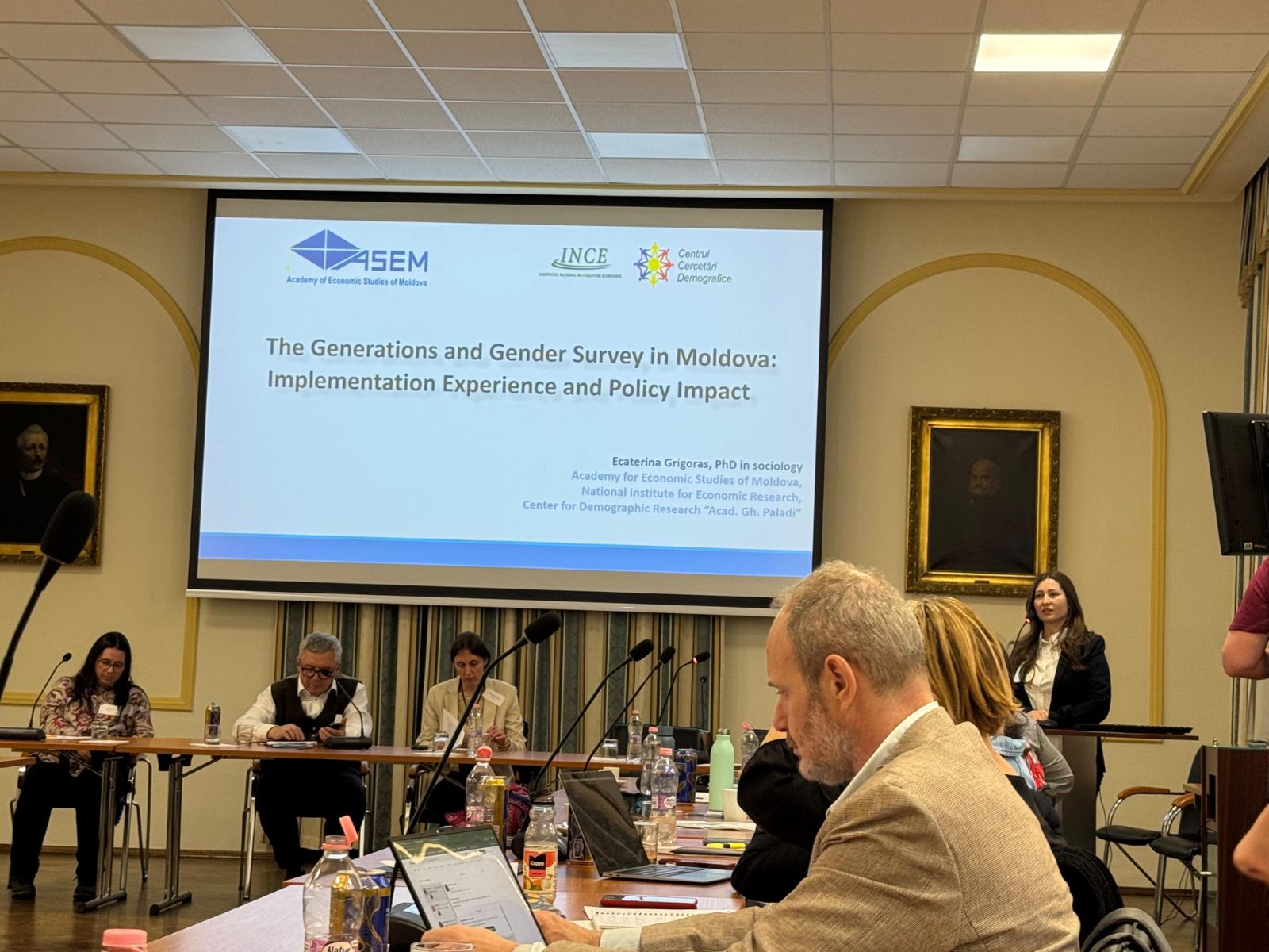 Experiența Republicii Moldova în utilizarea datelor GGS (Gender and Generation) la un workshop internațional organizat de Hungarian Demographic Research Institute