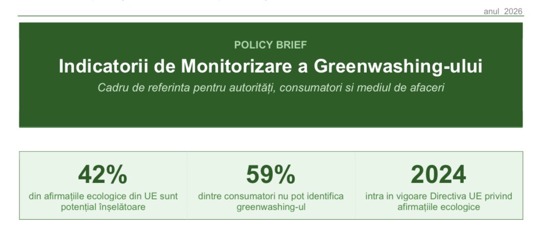 Indicatorii de Monitorizare a Greenwashing-ului