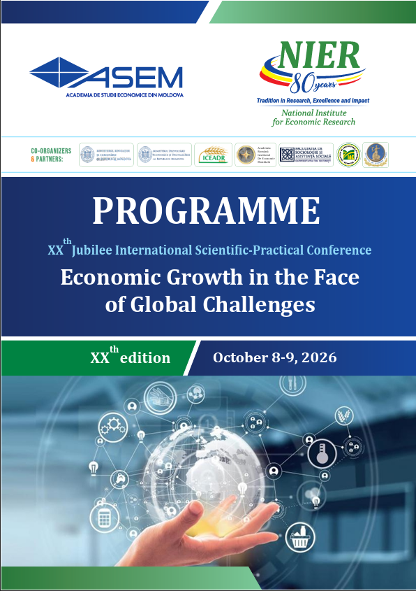 International Scientific-Practical Conference “Economic Growth in the Face of Global Challenges” | Programme of the 20th Jubilee Edition